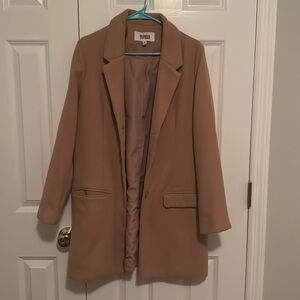 BB Dakota Steve Madden camel coat
